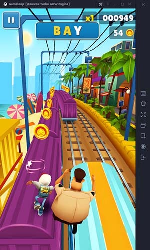 Subway Surfers pc gameplay