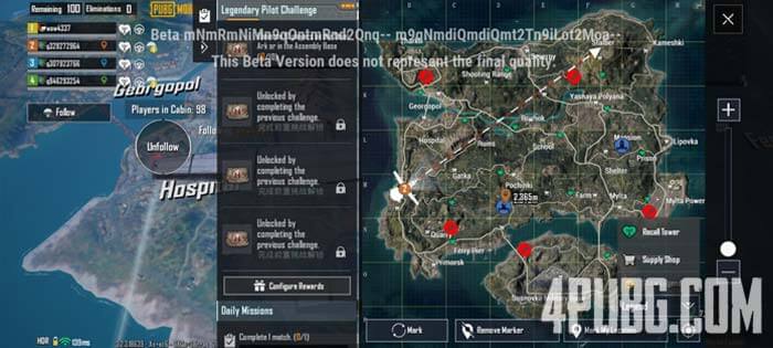 Тематические зоны - PUBG Mobile 3.2