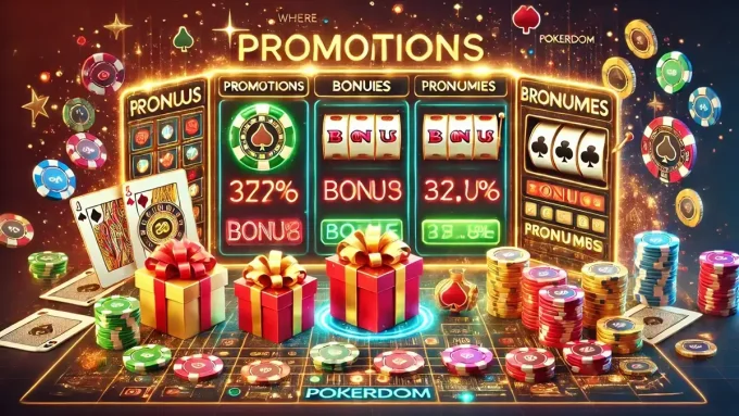 Бонусы и акции в Покердом