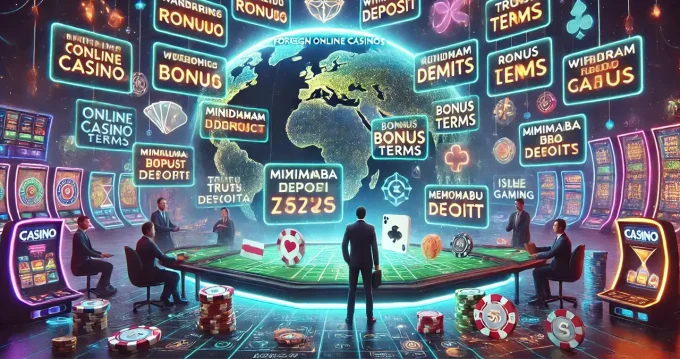 Зарубежные онлайн казино: основные условия игры